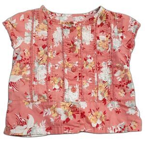 OshKosh B'gosh Floral Button-Up Shirt Baby 12 Months